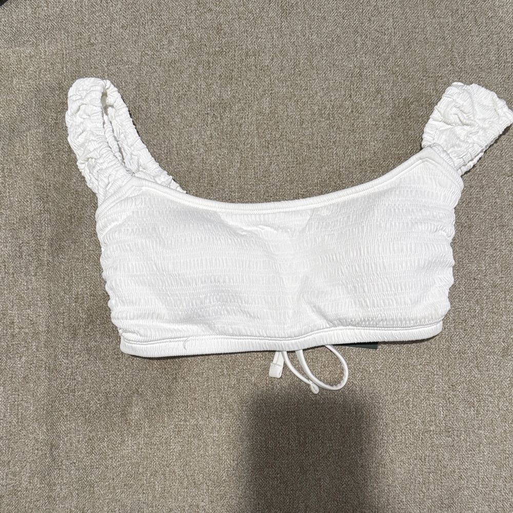 Wild Fable White Textured Top